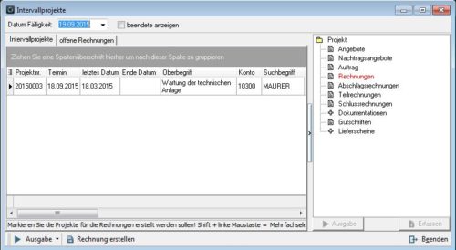 4Master Handwerk V10-Intervallrechnung