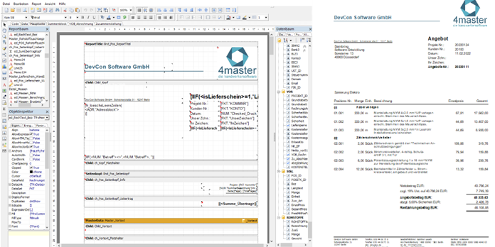 Formulare bearbeiten